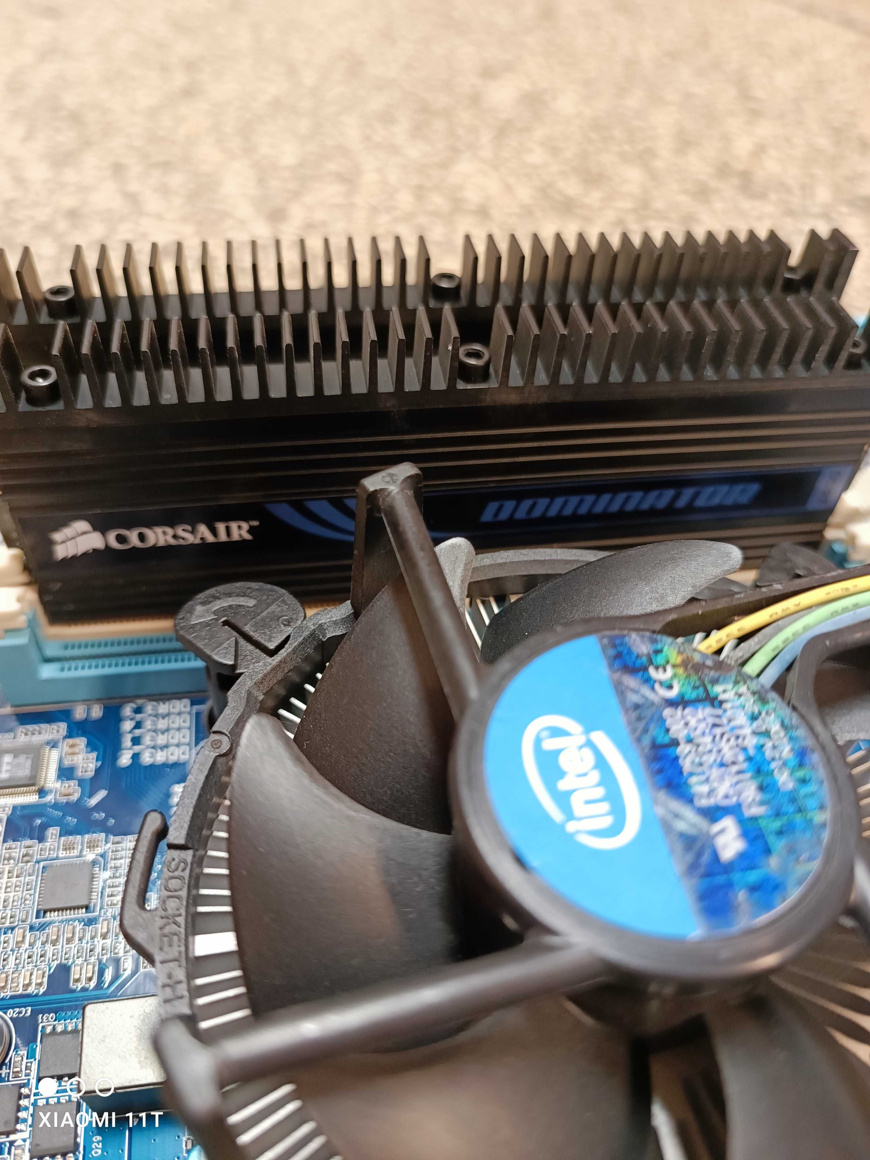 Płyta główna Gigabyte i5 chłodzenie , DDR3 Corsair