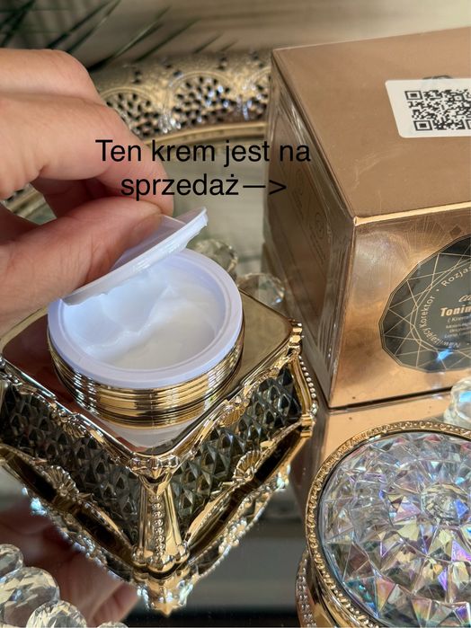 Cudowny krem w świecącej kryształowej szkatule Cachner 50g