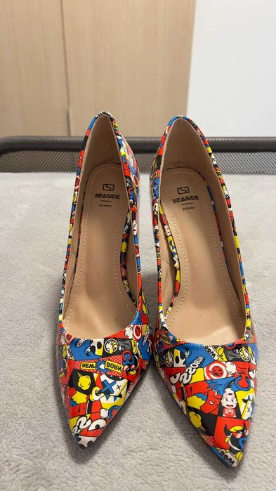 Sapatos de Salto Alto SEASIDE – Tamanho 40