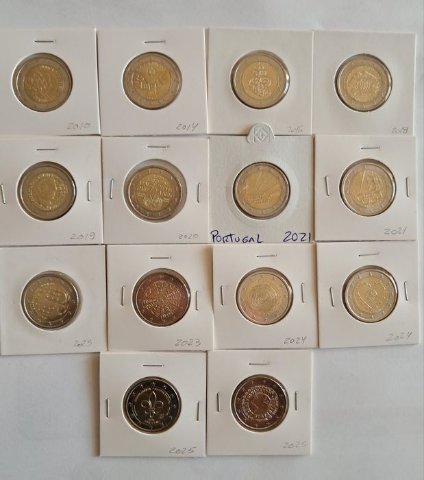 Moedas Comemorativas de Portugal - Anos Diversos - Moedas UNC