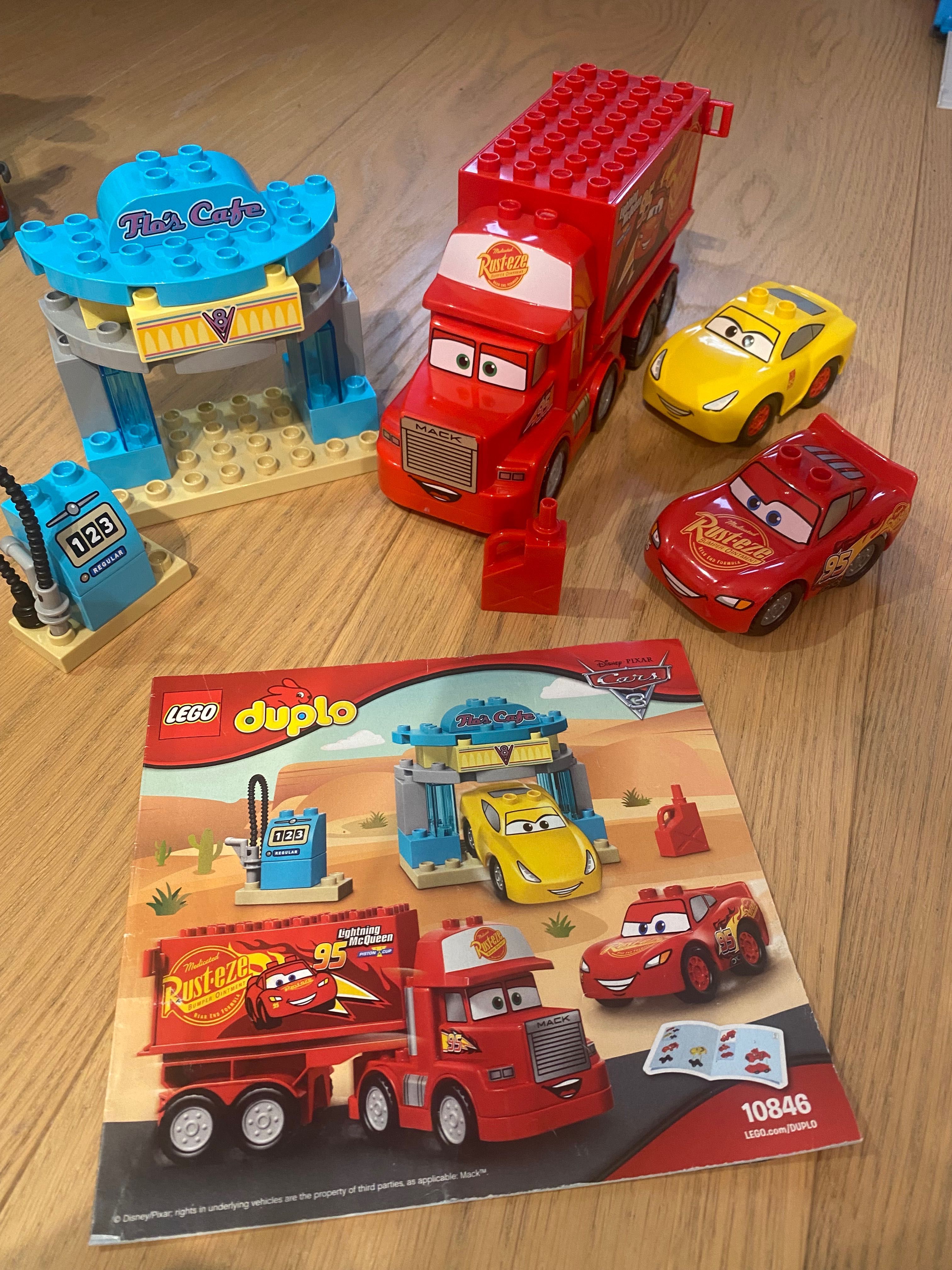 Lego Duplo 10846 Auta 3 Kawiarnia Flo