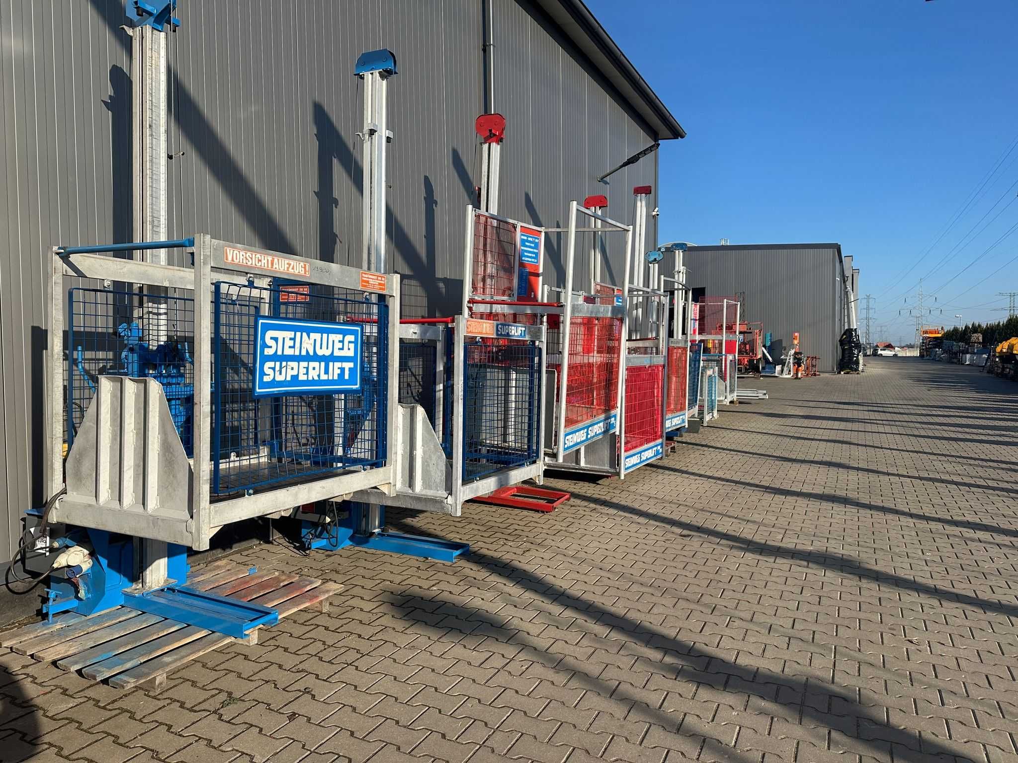 Winda budowlana towarowo osobowa Böcker Superlift MX 320kg lub 3 osoby