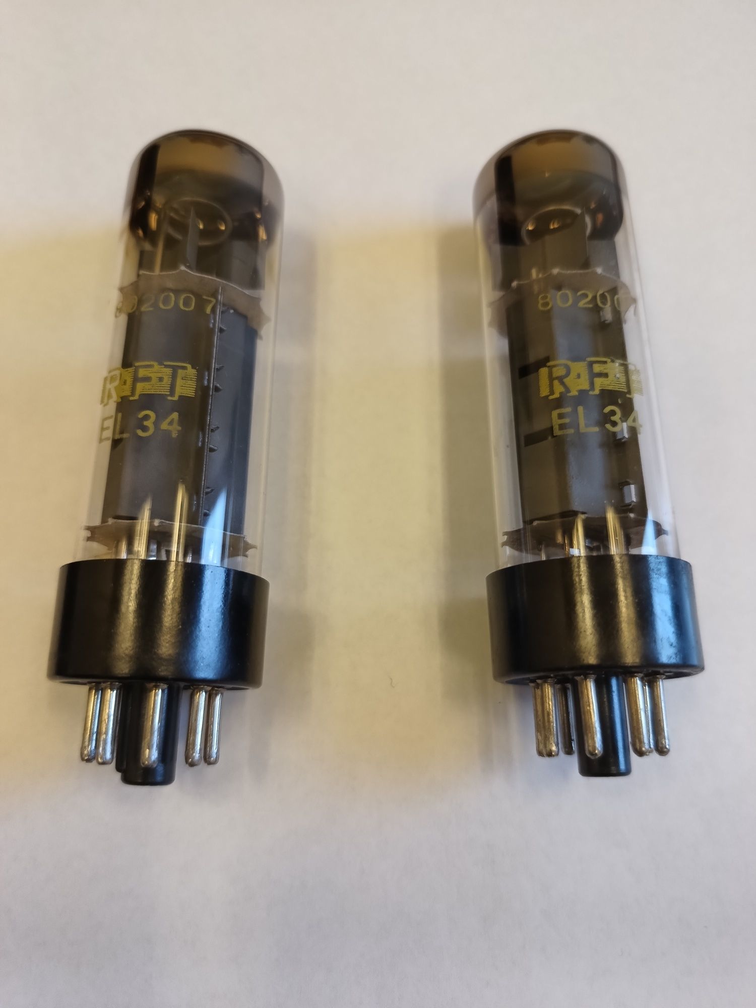 RFT EL34 dobrana para lamp