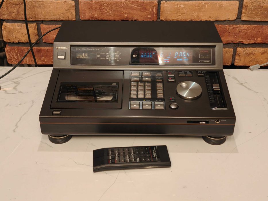 TECHNICS SL-P1200 ! Unikatowy odtwarzacz VINTAGE ! Pilot