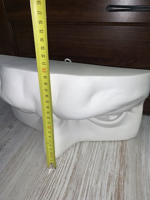 Скульптура будда гіпс глаза давида