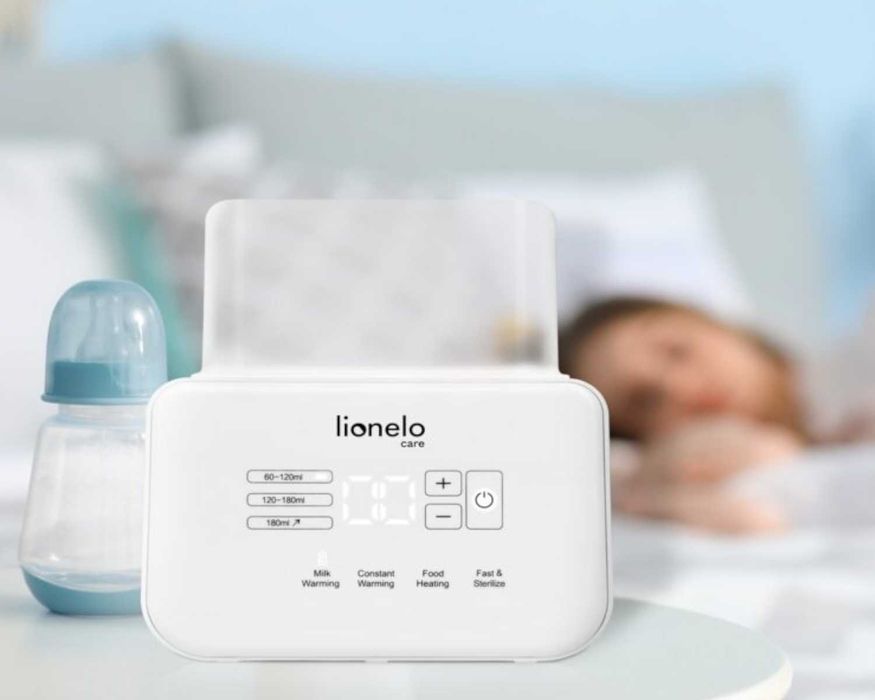 NOWY Podgrzewacz Do Butelek Lionelo 6W1 3 Min Szybkiego Podgrzewania