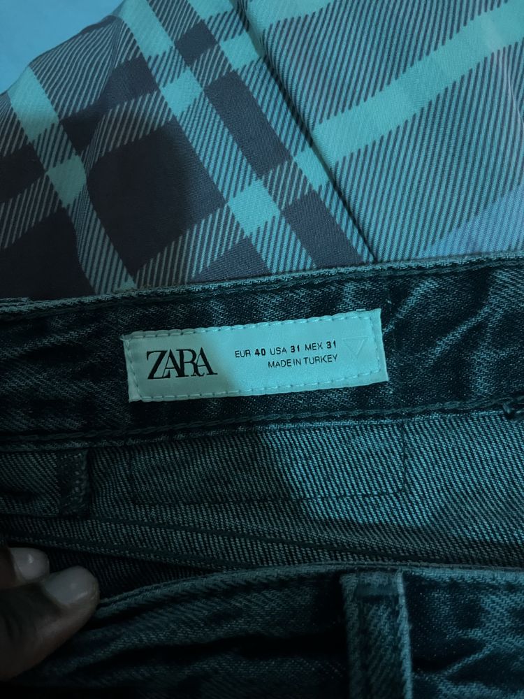 Calça de ganga zara