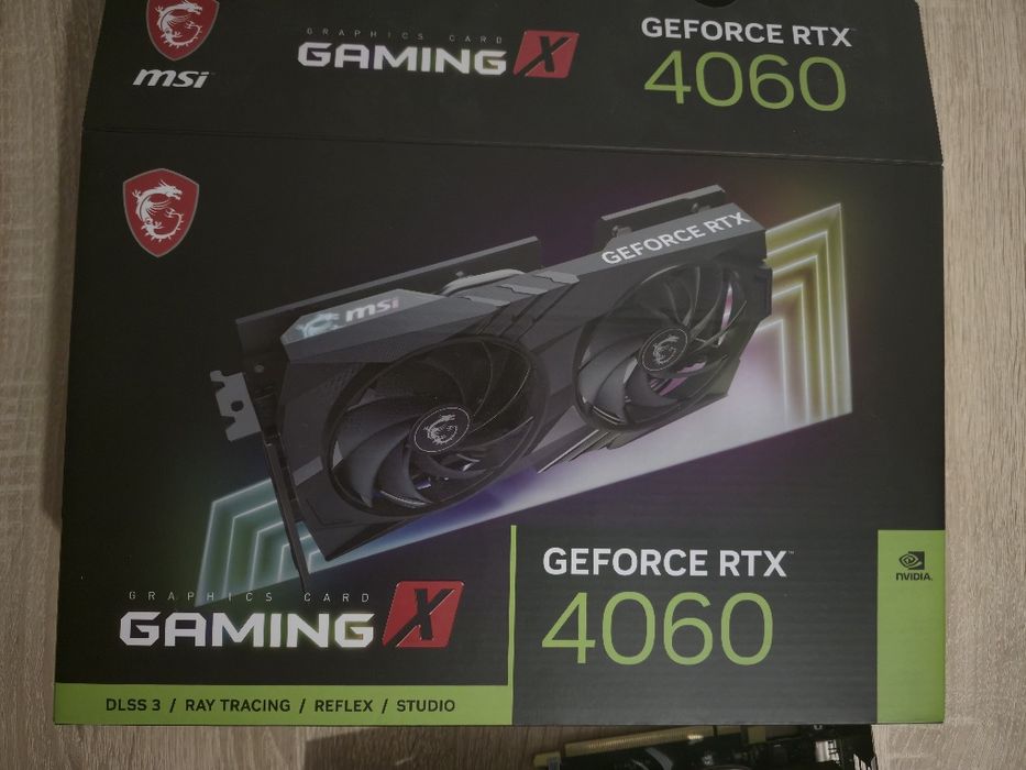 Продам відеокарту MSI GamingX RTX 4060 8gb, Ідеальний Стан