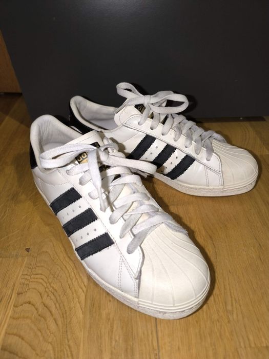 Oryginalne Białe adidasy ADIDAS SUPERSTAR skóra naturalna 39/40/25,5cm