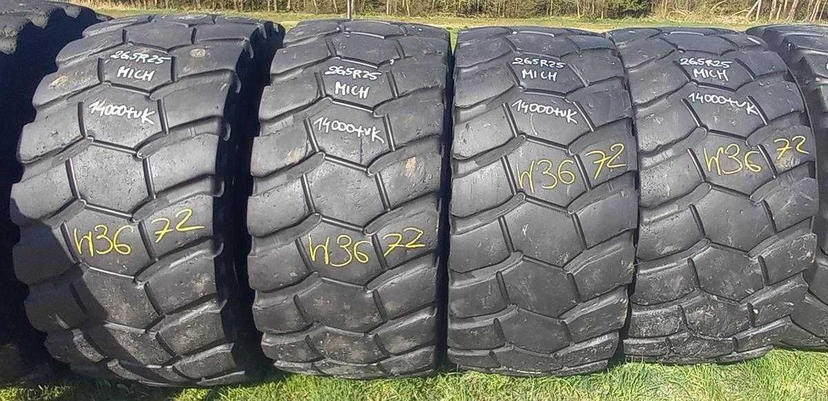 4x Opona używana przemysłowa 26.5R25 MICHELIN XTXL 3500zł W3672