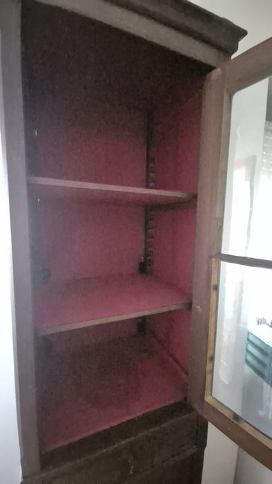 Vitrine vintage madeira