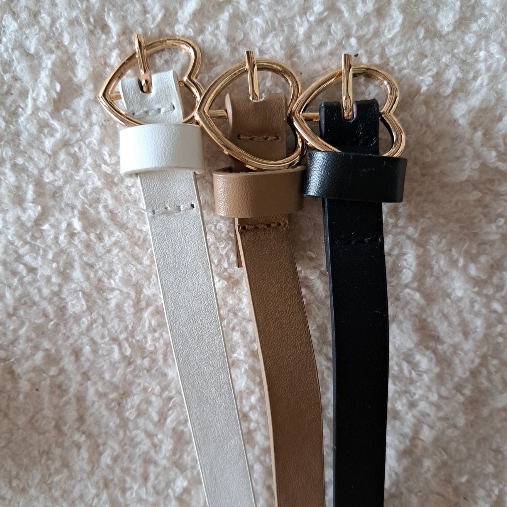 Nowe paski damskie- 3 sztuki