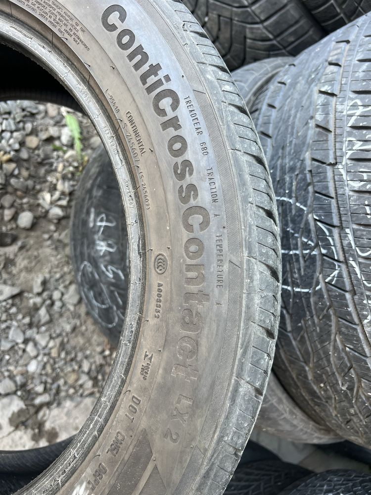 Opony letnie 8szt.225-55R18 Michelin, Continental.B.ladne 150 zl