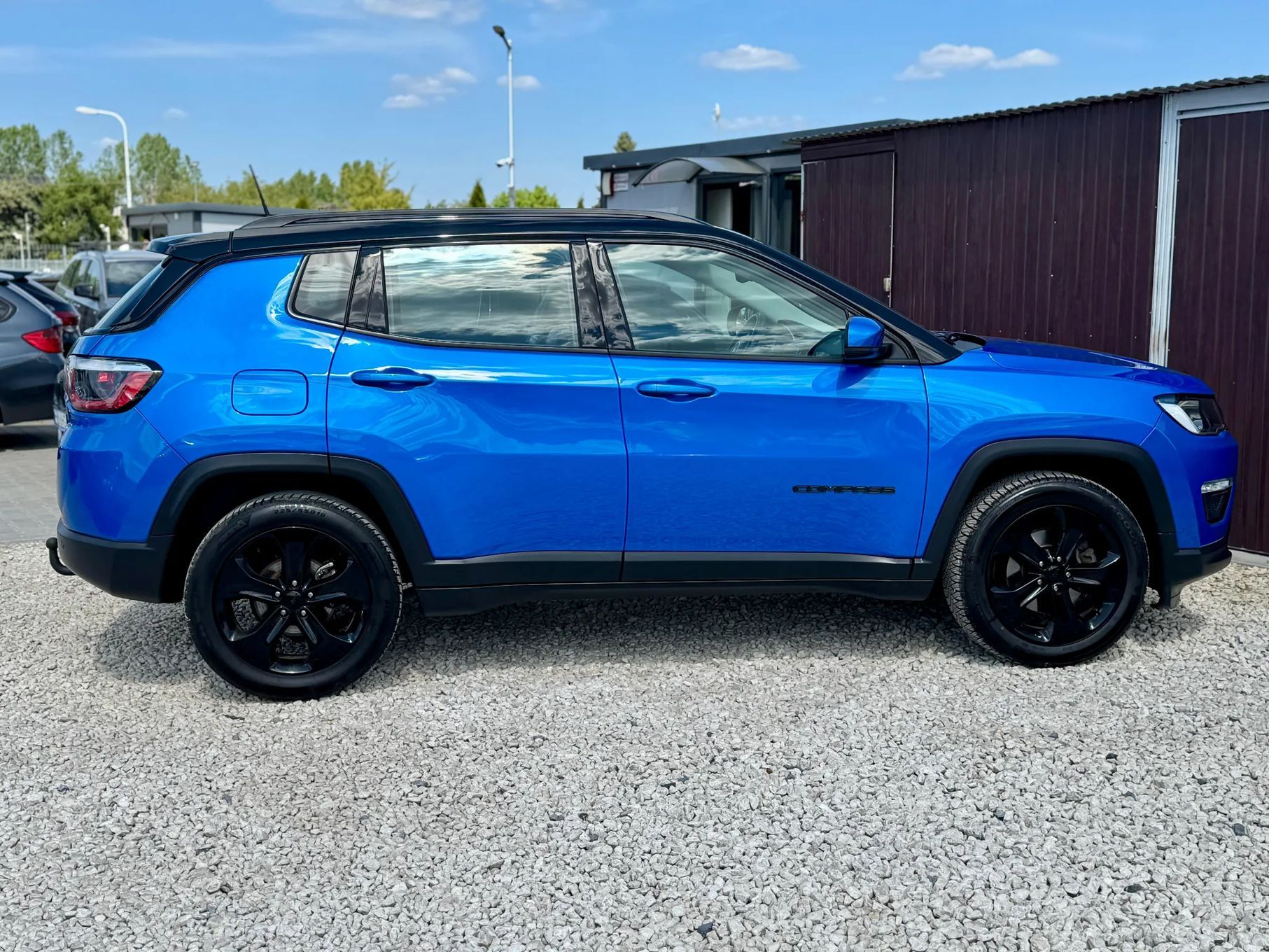 Jeep Compass 1.4T 140KM Night Eagle Czarny dach i alu Navi Kamera ACC Lane assist