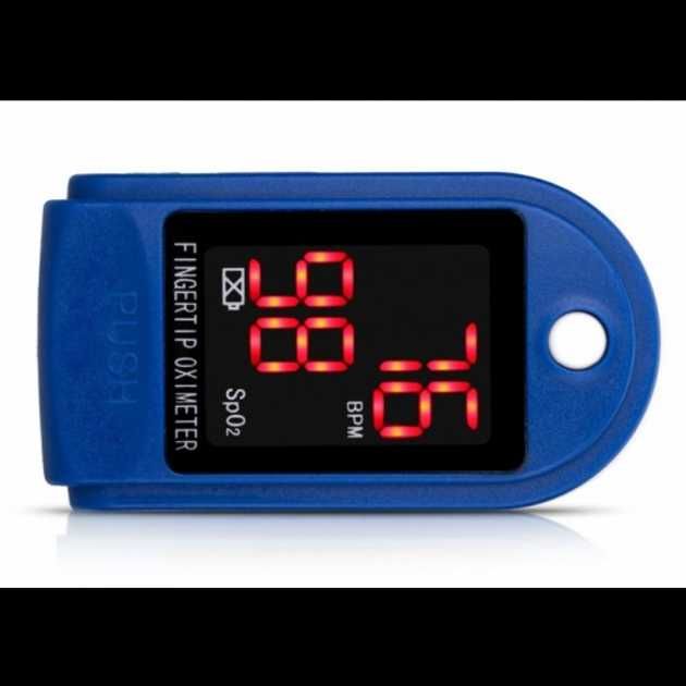 АКЦИЯ -50%  Пульсоксиметр Fingertip Pulse Oximeter AB-88 SpO2