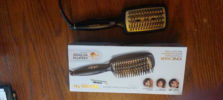 Szczotka prostująca BEAUTYME Keratin Intense HSC901
