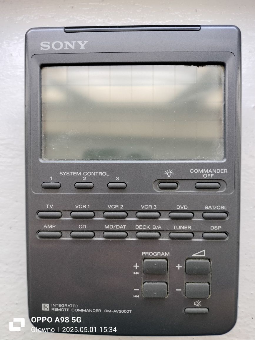 Sony RM-AV2000T pilot uniwersalny