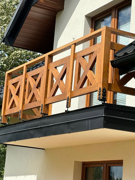 Balustrady balkonowe
