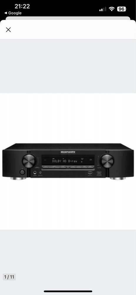 Zestaw głośniki STX 360 i amplituner Marantz MR 1510