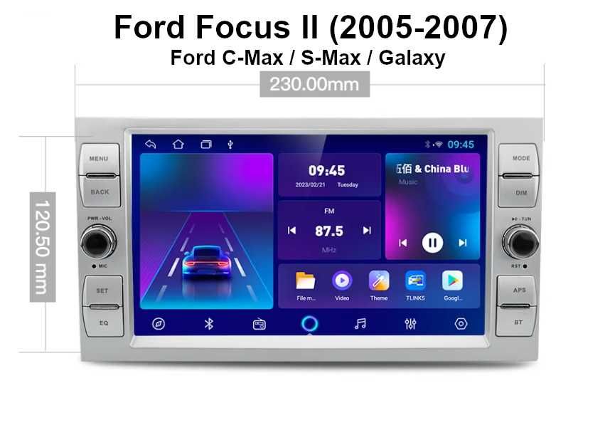 Radio do Ford Focus / S-Max / C-Max i inne // 2/32 GB RAM / Android 10