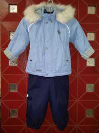Комплект зимний комбинезон куртка lassie Reima полукомбинезон reima