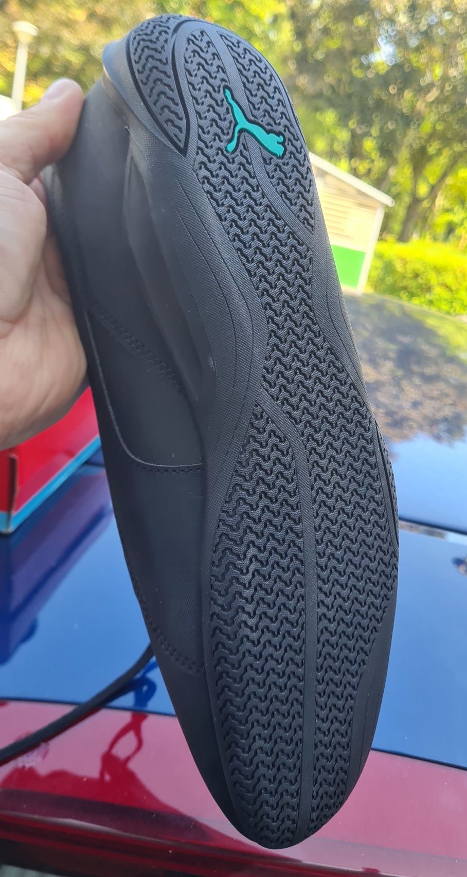 Nowe Buty męskie snikersy Puma Mercedes  R-CAT Czarne 43-44