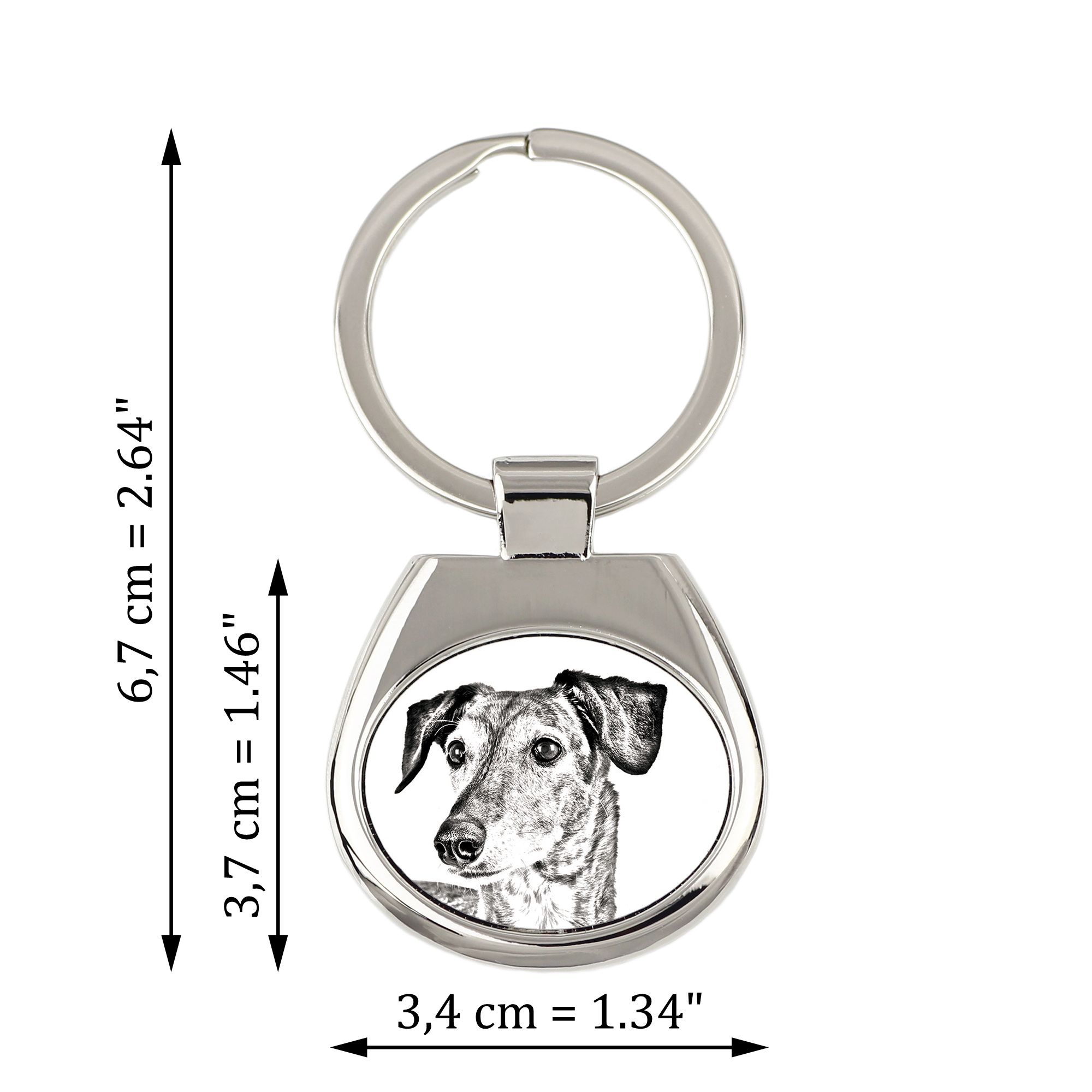 Chart perski brelok ze zdjęciem psa Art-Dog