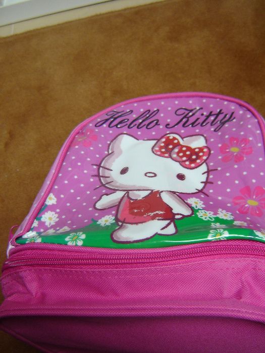 mochila merendeira hello kitty nova