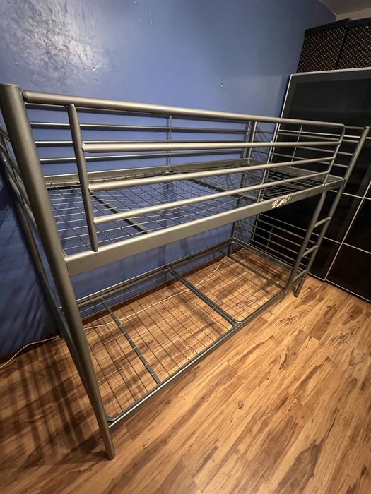 Lozko pietrowe metalowe IKEA