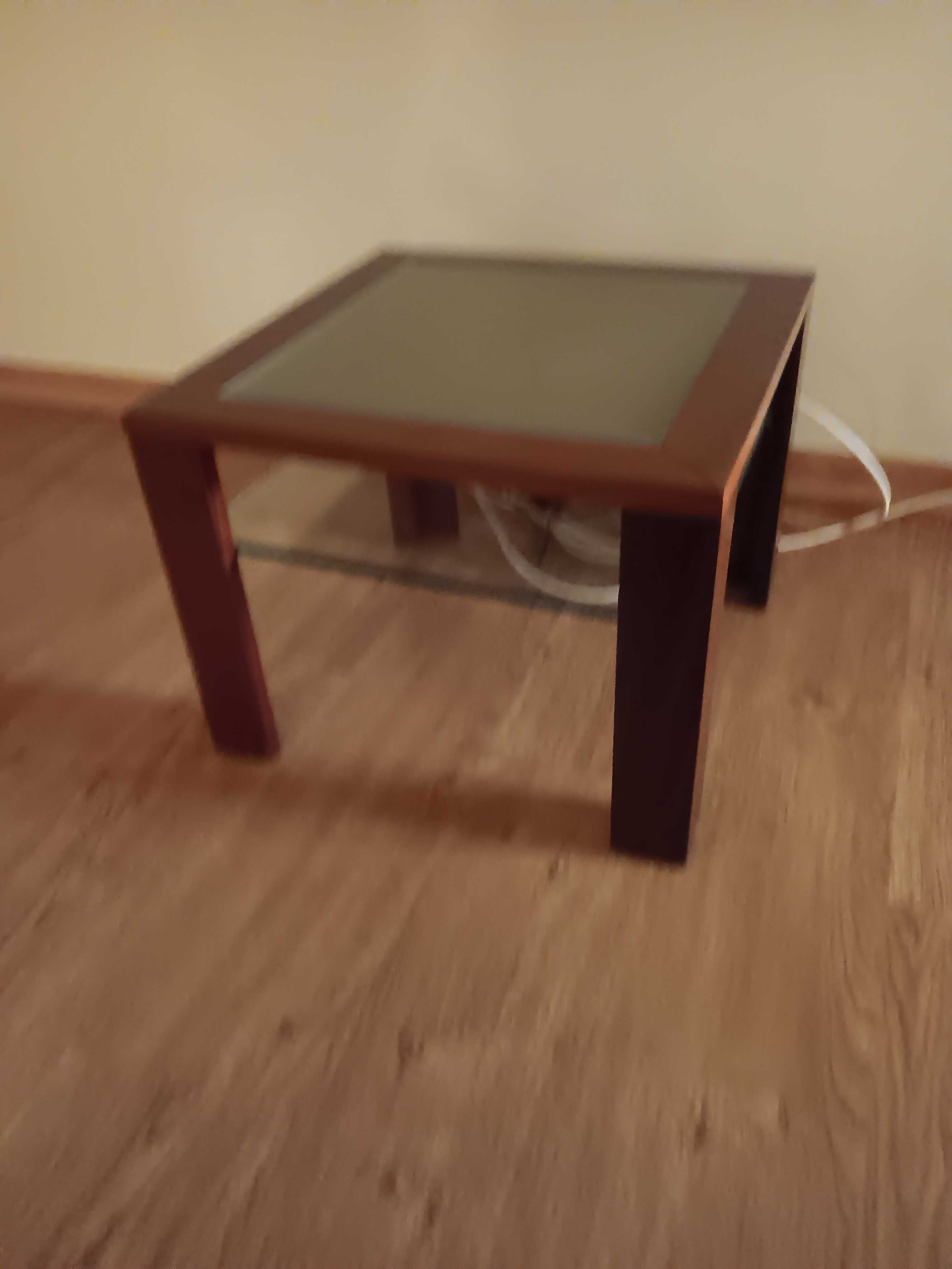 Mesa Centro Madeira de Mogno 50x50x38