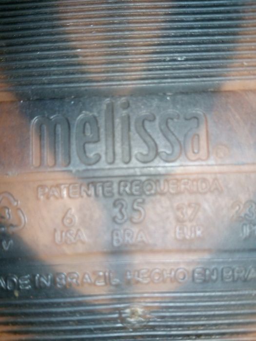 Melissas novas tamanho 37