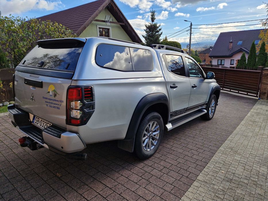Mitsubishi L200 STARK, 4lata gwarancji, Bezwypadkowy, Odstąpię Leasing