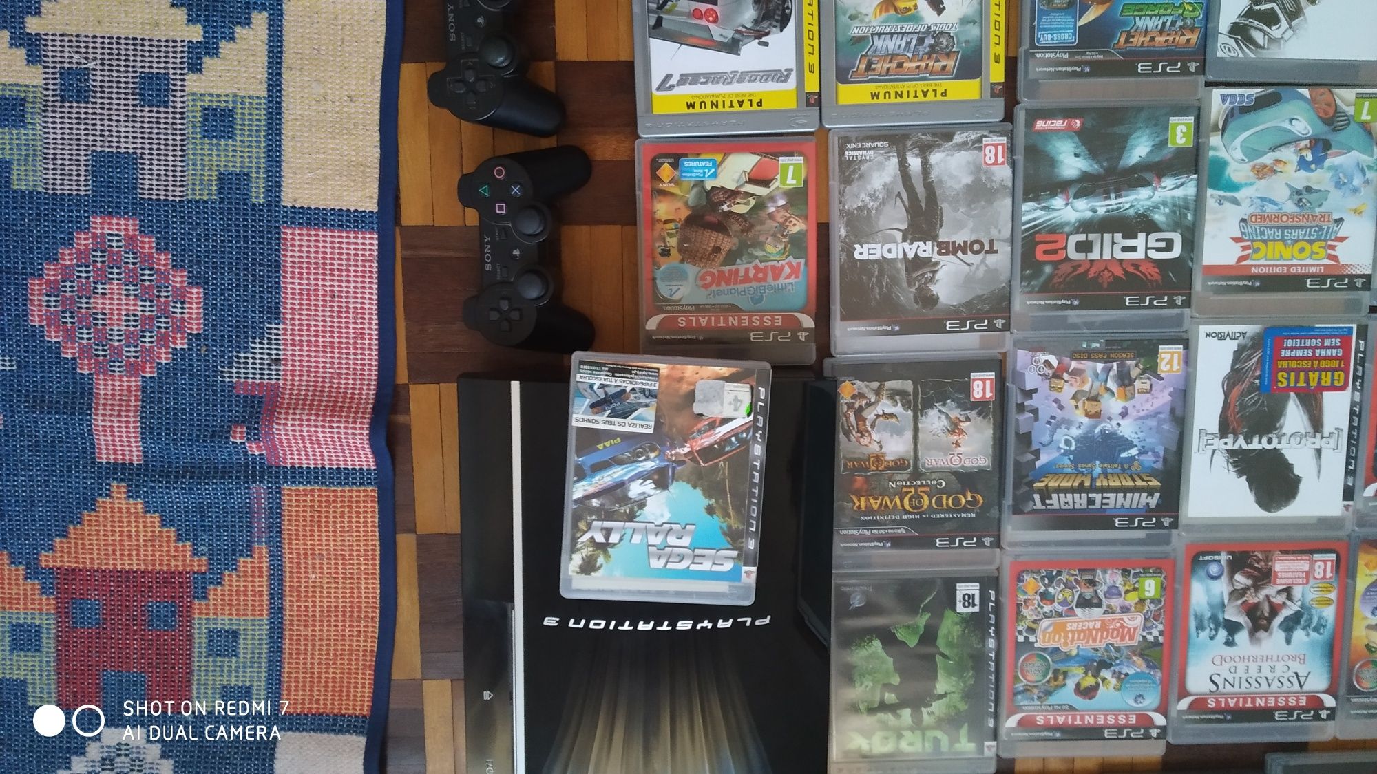 PlayStation 3 com 50 jogos