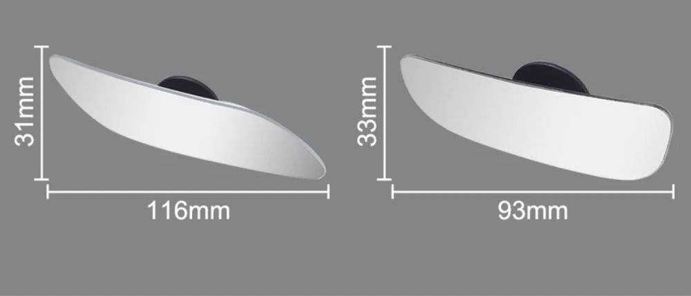 Дополнительное зеркало заднего виду зеркало для слепых зон выпуклое