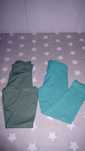 Dois pares de leggings