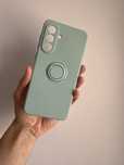 Etui Finger Grip jasnozielone do Samsung galaxy A36 5G