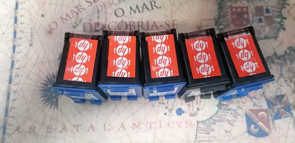 Tinteiros originais HP 21, 22 e 22XL