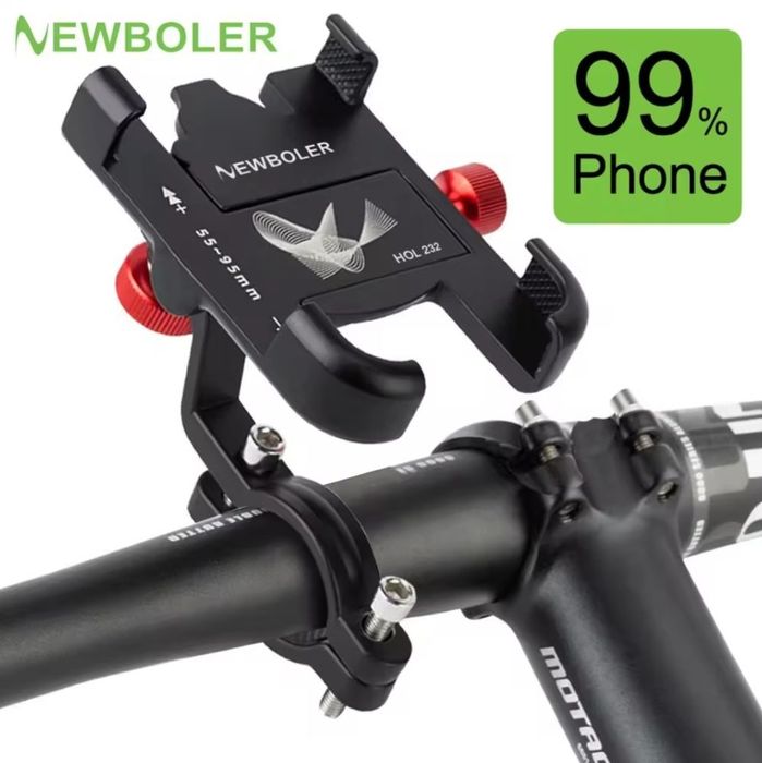 Велодержатель телефона 360°, алюминий. Вело, мото, самокат