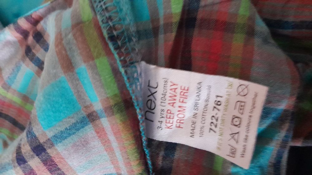 Koszula sportowa chłopięca Next 104 cm