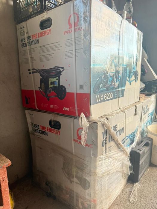 Бензиновий генератор 5.8 кВт PRAMAC WX6200 (Нові)