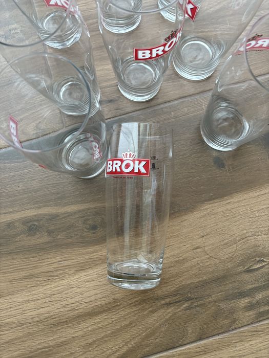 12 sztuk kufle na piwo 0,5l szklanki na napoje brock żywiec