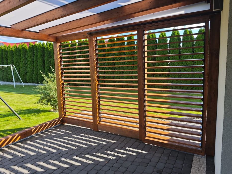 Ruchome deseczki, ruchome żaluzje ,  drewniane żaluzje