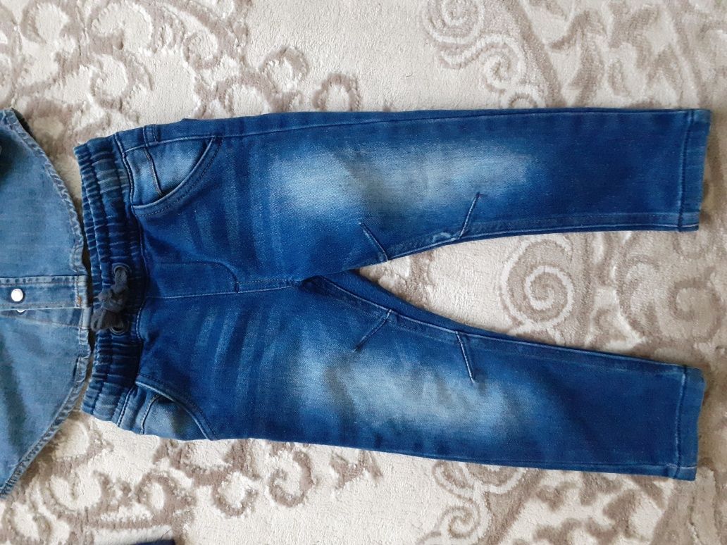 Штани,джинси, футболка  2-3 роки, 92-98 см