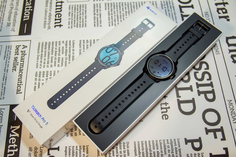 ‼️СТАН 9.9/10! Смарт годинник Mobvoi TicWatch Pro 5|NFC Wear OS 4.0
