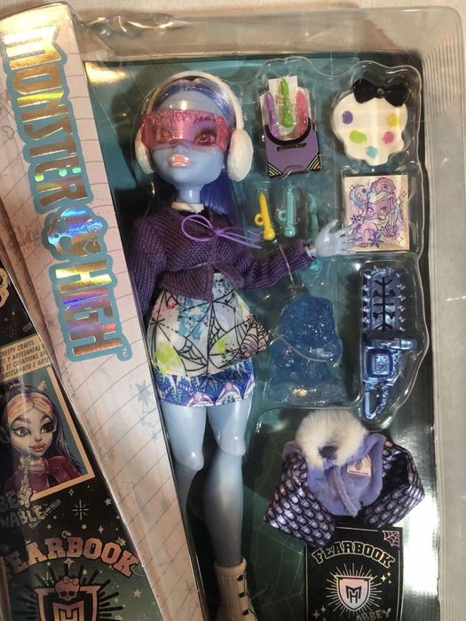 Abbey Bominable Fearbook G3 Monster High Еббі Фірбук Г3 Монстер Хай мх