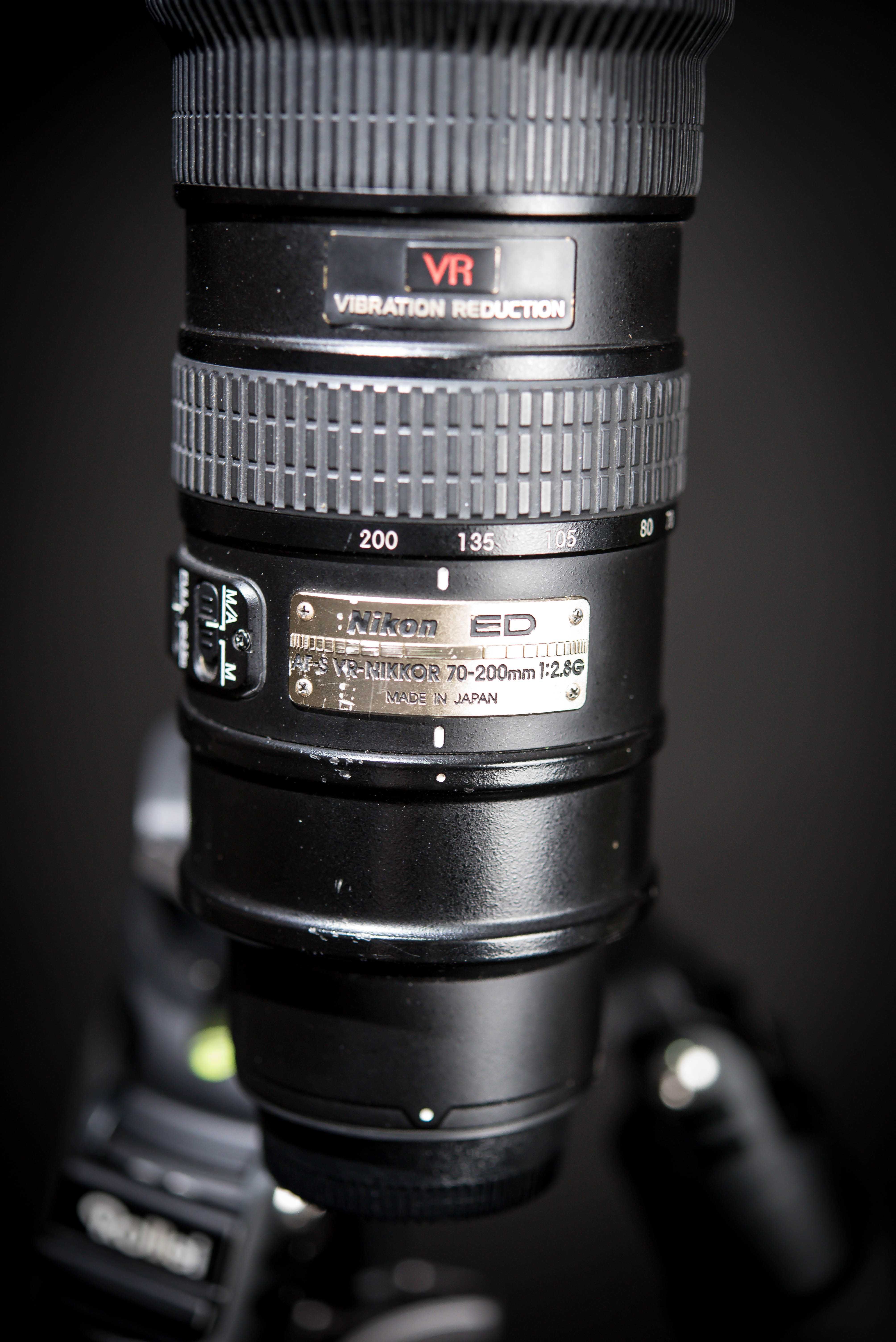 nikkor AFs 70-200 f2,8VR ED