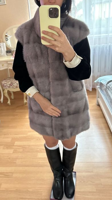 шуба норкова(хороший стан)