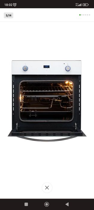 Духова шафа електрична Pyramida F 80 EPL GWH Новая в упаковке!