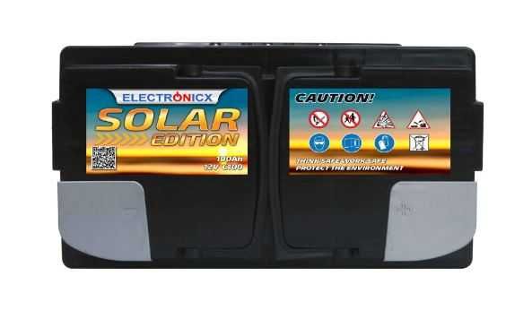 Гелевий акумулятор Electronicx Solar Edition batterie 100AH 12V