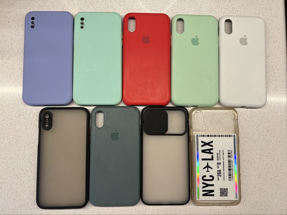 Capas Iphone XS varias cores
